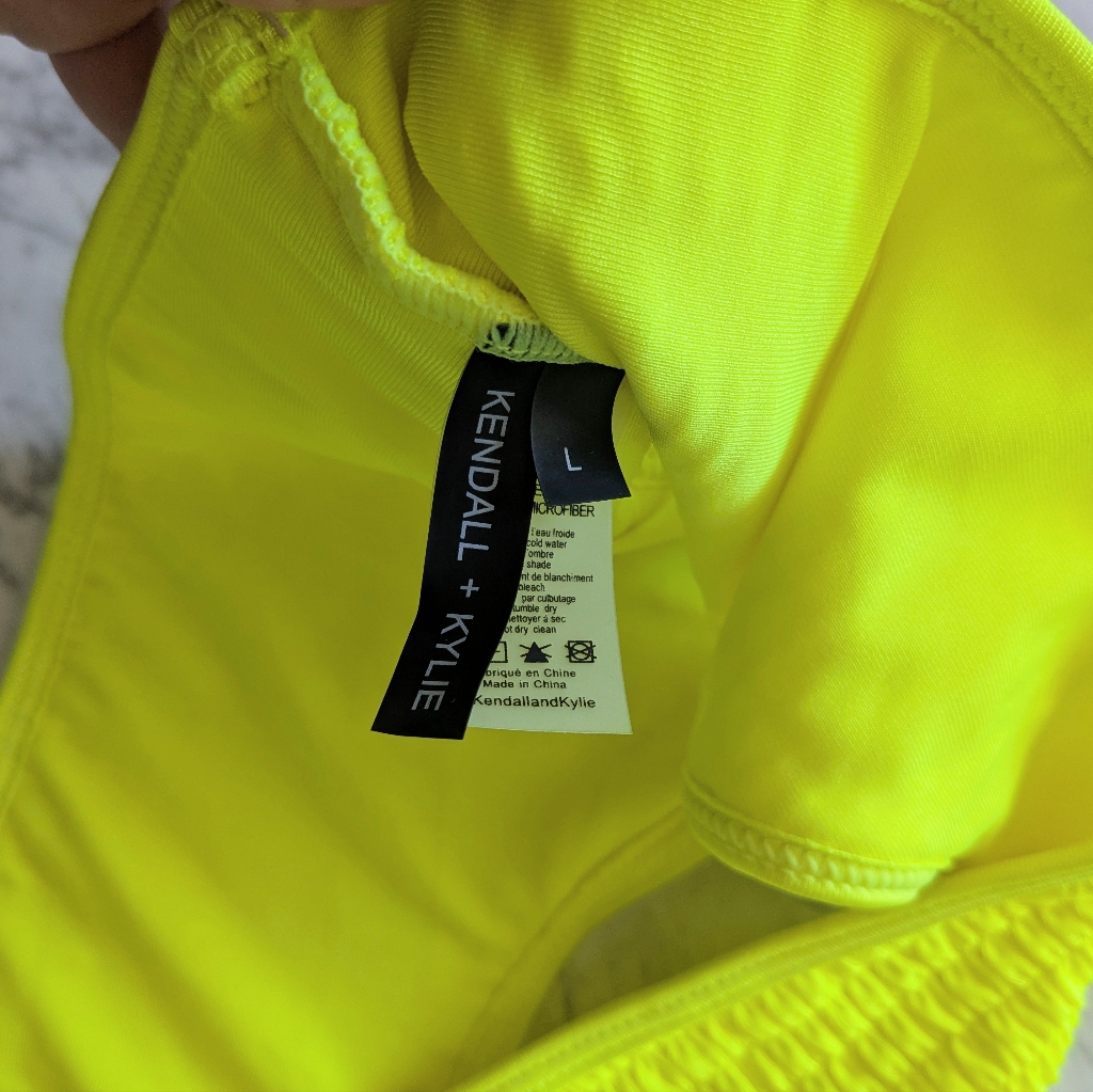 Nwt! Kendall & Kylie Neon Bikini Top — image 5 of 7